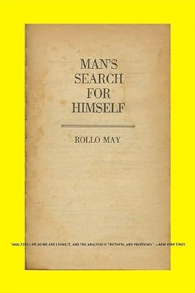 Capa do livro Man’s Search for Himself