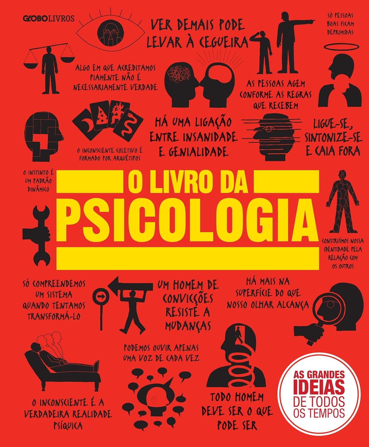 Capa do livro O livro da psicologia