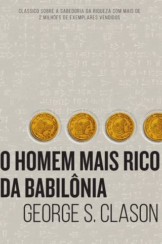 Capa do livro O Homem Mais Rico Da Babilônia